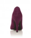 DARCY-Purple-Faux-Suede-Stilleto-High-Heel-Pointed-Court-Shoes-Size-UK-5-EU-38-0