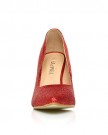 DARCY-Red-Glitter-Stilleto-High-Heel-Pointed-Court-Shoes-Size-UK-5-EU-38-0-3