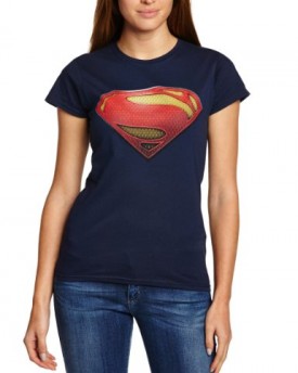 DC-Womens-Man-of-Steel-Textured-Logo-Crew-Neck-Short-Sleeve-T-Shirt-Blue-Navy-Size-14-Manufacturer-SizeX-Large-0