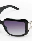 DG-DG--Eyewear-Black-with-Silver-Logo-Smoke-Mirror-Flash-Lens-Ladies-Designer-Womens-Sunglasses-0