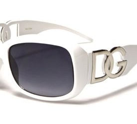 DG-DG--Eyewear-White-with-Brown-Smoke-Mirror-Flash-Lens-Ladies-Designer-Womens-Sunglasses-0