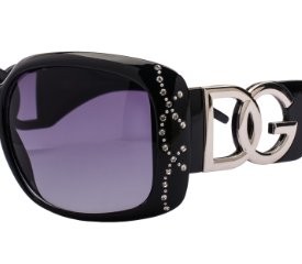 DG-Eyewear--Womens-Ladies-Girls-Designer-Celebrity-Large-Oversized-Vintage-Diamante-Sunglasses-UV400-Pouch-DG687-Black-Purple-Tint-LIMITED-STOCK-New-0