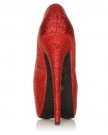 DONNA-Red-Glitter-Stilleto-Very-High-Heel-Platform-Court-Shoes-Size-UK-4-EU-37-0-2