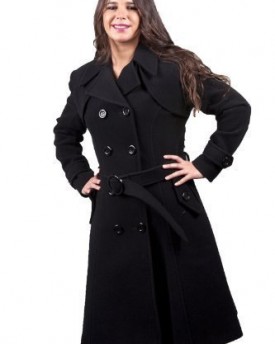 De-La-Creme-Womens-Wool-Cashmere-Belted-Long-Winter-Coat-28-Black-0