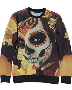 Demarkt-Long-Sleeves-Pullover-3D-Casual-Blouse-Top-Skull-Printed-Sweatshirt-Hoodies-Tag-L-0