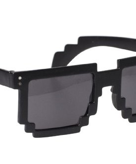 Designer-8-bit-Pixelated-Sunglass-Matte-Black-0