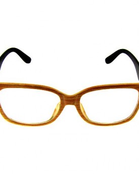 Designer-Glasses-Geek-Nerd-Style-Unisex-Retro-Clear-Lens-YellowBlack-0