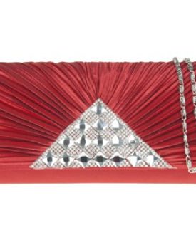 Designer-Night-Party-Evening-Clutch-bag-Flower-Handbag-Wedding-B639-14-Red-0