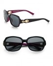 Dior-Womens-Diorissimo-2n-Timeless-Dior-Oval-Black-Fuchsia-FrameDark-Grey-Lens-Plastic-Sunglasses-0