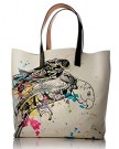 Diorama-Concept-Leather-Women-Handbags-Vivid-Parrot-Graphic-Very-Limited-edition-tote-bag-0-1