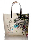 Diorama-Concept-Leather-Women-Handbags-Vivid-Parrot-Graphic-Very-Limited-edition-tote-bag-0