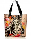 Diorama-Concept-Lightweight-Shoulder-Bags-Happy-Zebra-Graphic-Unique-Limited-edition-womens-bags-0-1