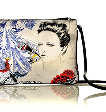 Diorama-Concept-Satin-Pouch-Bags-All-About-EVE-Graphic-Unique-Cross-body-bagvery-limited-edition-series-0