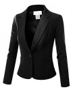 Doublju-Women-Long-Sleeve-Cropped-Jacket-Blazer-Black-0-0