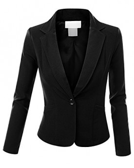 Doublju-Women-Long-Sleeve-Cropped-Jacket-Blazer-Black-0