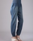 ELLAZHU-Womens-High-Waist-Pleated-Tapered-Harem-Jeans-Pencil-Pants-Trousers-CZ53-Size-S-0-1