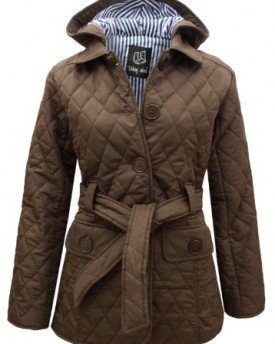 ENVY-BOUTIQUE-WOMENS-QUILTED-PADDED-BUTTON-HOODED-WINTER-BELTED-JACKET-CHOCOLATE-BROWN-SIZE-10-0