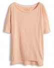 ESPRIT-Womens-Boat-Neck-Short-Sleeve-T-Shirt-Pink-Rosa-PEARL-PEACH-695-12-0-1