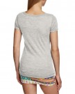 ESPRIT-Womens-Button-down-Short-Sleeve-T-Shirt-Grey-Grau-METAL-GREY-MELANGE-067-16-0-0