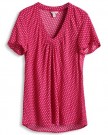 ESPRIT-Womens-Short-Sleeve-Blouse-Pink-Rosa-FUCHSIA-671-12-0-1