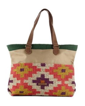 ESPRIT-Womens-aus-Sisal-Shopper-multi-coloured-Mehrfarbig-SANDBANK-295-Size-40x37x15-cm-B-x-H-x-T-0