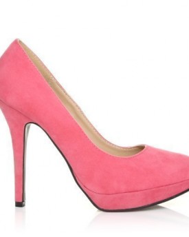 EVE-Coral-Faux-Suede-Stiletto-High-Heel-Platform-Court-Shoes-Size-UK-5-EU-38-0