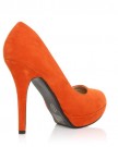 EVE-Orange-Faux-Suede-Stiletto-High-Heel-Platform-Court-Shoes-Size-UK-8-EU-41-0-1