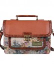 Ecosusi-Women-Designer-Vintage-Leather-Satchel-Shoulder-Bag-Briefcase-Handbag-brown-floral-0