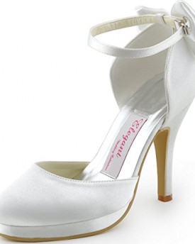 Elegantpark-AJ091-PF-White-Women-Closed-Toe-Ankle-Strap-Bow-Platform-Satin-Womens-Wedding-Shoes-UK-5-0