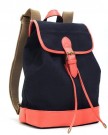 Eshow-Girls-Canvas-School-Backpack-Black-0-2