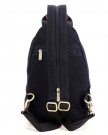 Eshow-Girls-Canvas-Travel-Backpack-Black-0-1