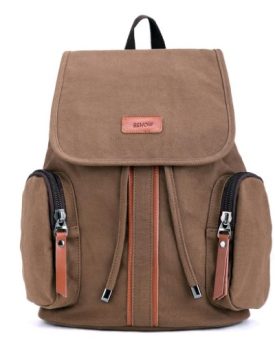 Eshow-Girls-Retro-Canvas-Daypack-Rucksack-Brown-0