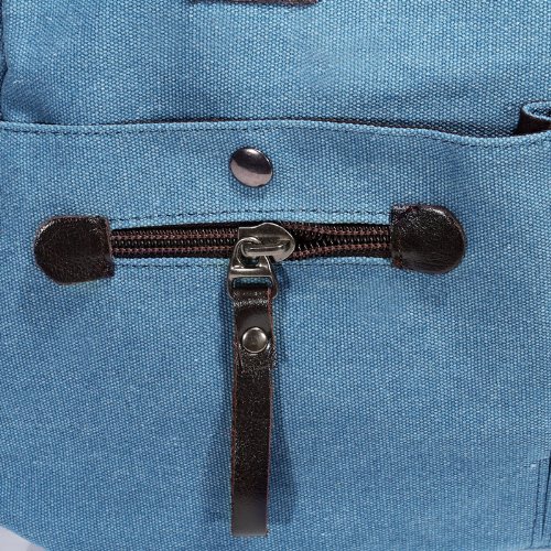 Eshow Women's Canvas Multipurpose Shoulder Bag, Blue - Image 3