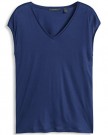 Esprit-Collection-Womens-084EO1K020-V-Neck-Short-Sleeve-T-Shirt-Dragon-Blue-Size-10-Manufacturer-SizeSmall-0-1