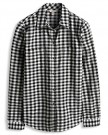 Esprit-Womens-094EE1F032-Checkered-Button-Front-Long-Sleeve-Blouse-Red-Off-White-Size-12-Manufacturer-Size38-0-1