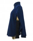 Etosell-Ladies-Jacket-Double-breasted-Overcoat-Cape-Wool-Poncho-Cloak-Outerwear-Asian-L-0-1