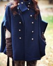 Etosell-Ladies-Jacket-Double-breasted-Overcoat-Cape-Wool-Poncho-Cloak-Outerwear-Asian-L-0-6