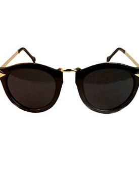 Etosell-Retro-Womens-Unisex-Sunglasses-Arrow-Style-Metal-Frame-Round-Eyewear-Black-0