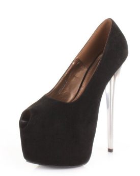 Extra-High-Perspex-Heel-Platform-Court-Shoes-SIZE-7-0