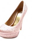 F10566Pk-Womens-Diamante-Gem-Platform-High-Heels-Stilleto-Party-Shoes-Size-Uk-5-0