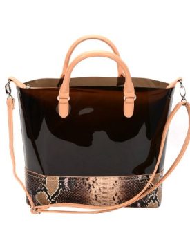 FASHs-Faux-Snake-Leather-Tote-Handbag-Black-0