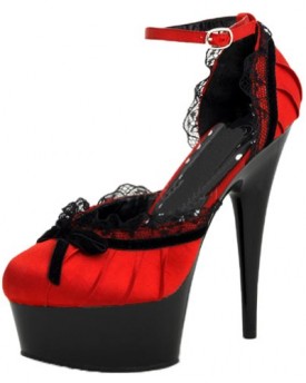 FEI-LADIES-Womens-Maid-Party-High-Heels-Platforms-stilettos-Pumps-Fancy-Dress-Shoes-Sandals-red-39-0