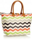 FYTCO-Unisex-Adult-Touchen-Weekend-Canvas-and-Beach-Tote-Bag-BA248-Zig-Zag-Print-0-0