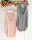 Fashion-Womens-Lady-Sleeveless-V-Neck-Candy-Vest-Cami-Tank-Tops-T-shirt-Pink-0-2
