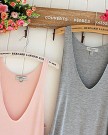 Fashion-Womens-Lady-Sleeveless-V-Neck-Candy-Vest-Cami-Tank-Tops-T-shirt-Pink-0-3