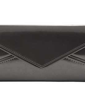 Faux-Patent-Leather-Envelope-Design-Candy-Colour-Womens-Clutch-Bag-09179-Pewter-0