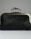 Feishanglige-Women-Evening-Clutch-Bag-with-Black-Satin-Skull-Ring-Knuckle-Duster-Four-Rings-Party-Night-Club-Bag-F022200037-0-1