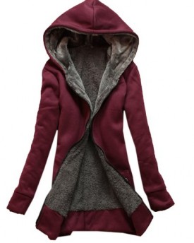 Finejo-Womens-Thicken-Warmer-Hoodie-Coat-Outerwear-Jacket-Medium-Wine-Red-0