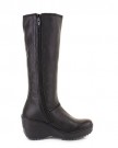 Fly-London-Mant-Black-Leather-Wedge-Heel-Smart-Casual-Knee-High-Boots-SIZE-8-0-2