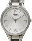 Fossil-ES3412-Ladies-Georgia-Silver-Tone-Leather-Strap-Watch-0